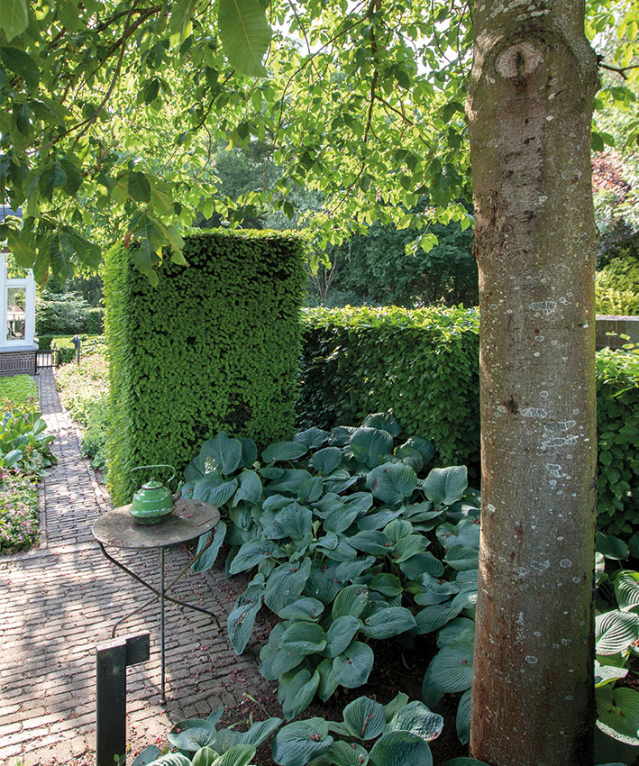 Klassieke tuin in Genemuiden